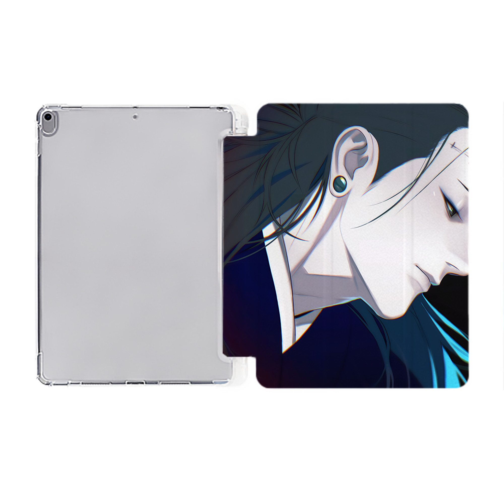（画像用） SPY×FAMILY间谍家家酒 IPad ケース ペン収納付き 三つ折りスタンド PUレザー×シリコン 対応機種9.5/10.5/10.9インチ